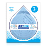 StopRing, Universal Drain Stopper, 3-Pack