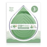 StopRing, Universal Drain Stopper, SkyBlue/Sage Green/Dark Gray
