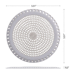 Ultra ShowerRing, Walk-In Shower Drain Protector - Gray