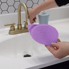 Flat Drain Combo for Bathtub & Bathroom Sink - Gray