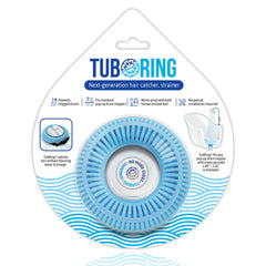TubRing, Tub Drain Protector for Pop-Up Stopper - SkyBlue