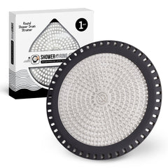 Ultra ShowerRing, Walk-In Shower Drain Protector - Black