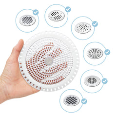 Ultra ShowerRing, Walk-In Shower Drain Protector - White