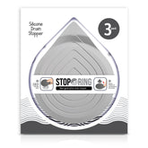 StopRing, Universal Drain Stopper, Gray/Dark Gray/Black